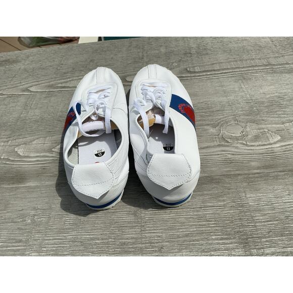 Nike Blazer Mid 77 White Multi Swoosh High Top Sneakers Shoes Youth 7Y/Women 8.5 main image 4